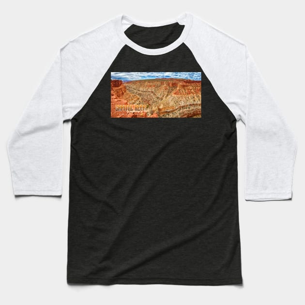 Capitol Reef National Park Baseball T-Shirt by Gestalt Imagery